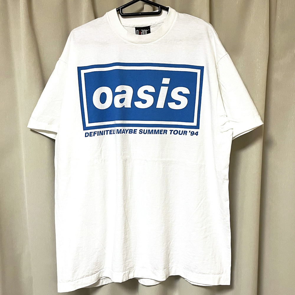 Yahoo!オークション - XLサイズ oasis オアシス バンド ツアーTシャツ