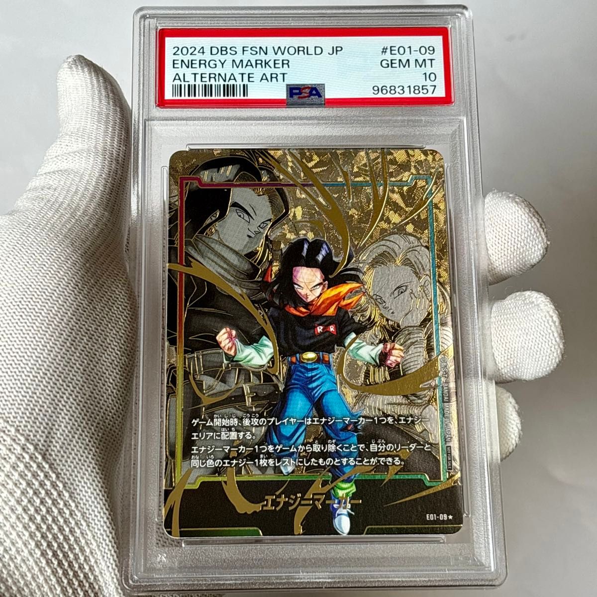 エナジーマーカー 12枚 12連番 psa10 フュージョンワールド エナジー