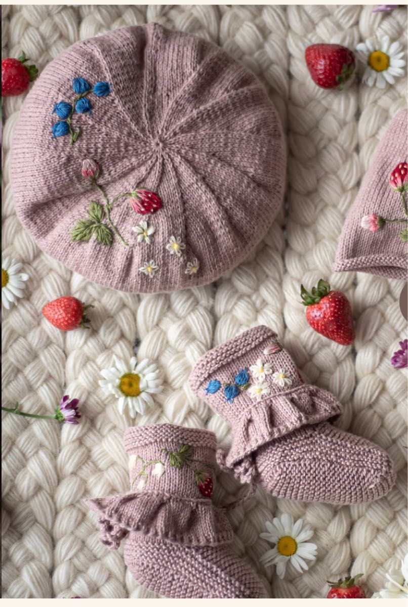 Shirley Bredalベレー帽 STRAWBERRY BERET 1〜2y｜Yahoo!フリマ（旧