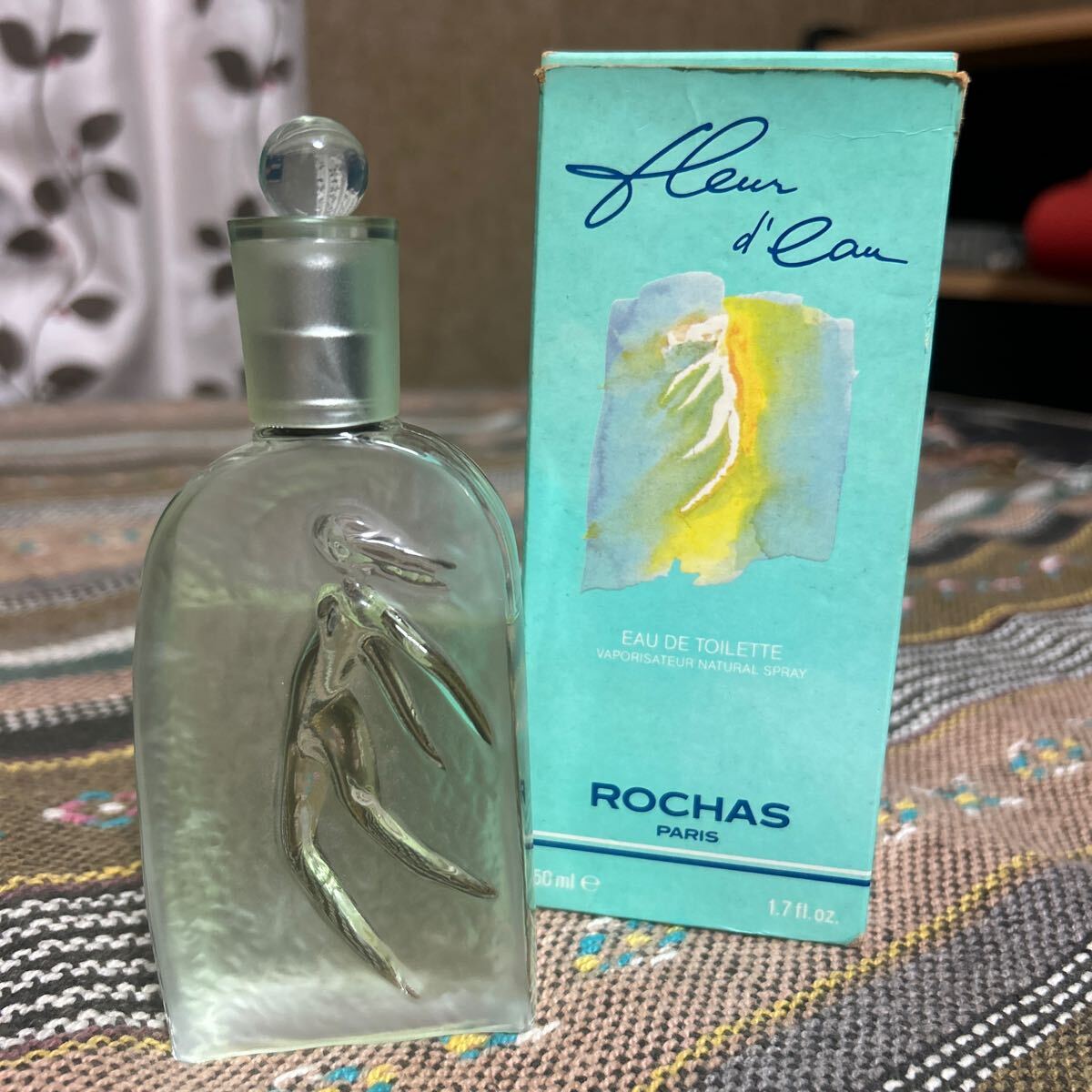 廃盤 希少 未使用 ROCHAS FLEUR D'EAU EDT 50ml