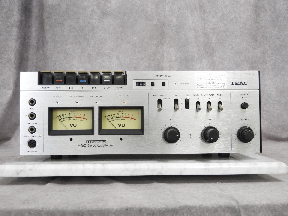 TEAC/ティアック カセットデッキ A-450【ジャンク品】 TEAC A-450