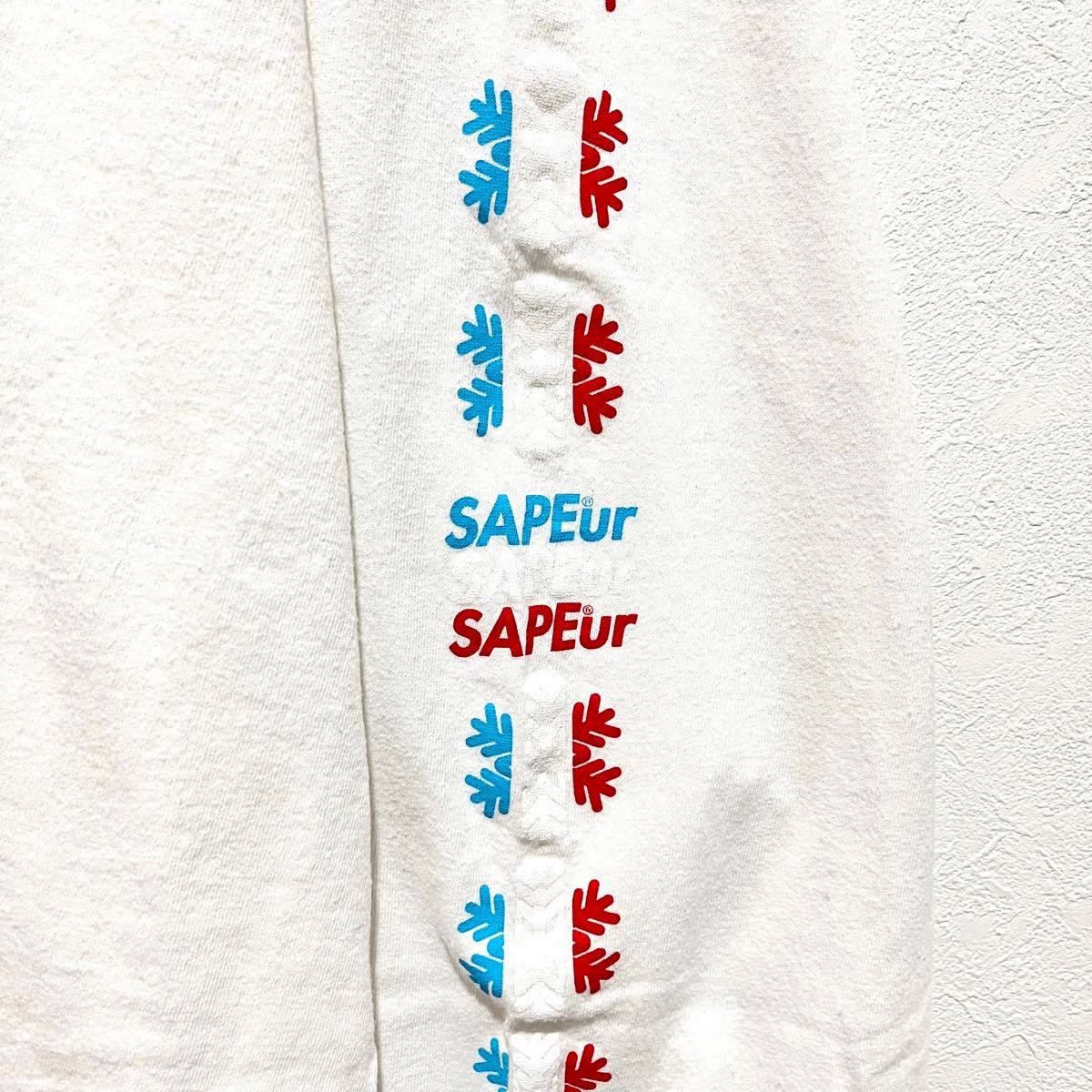 SAPEur サプール ロゴTシャツ ロンT 白 ホワイト 2XL XXL｜Yahoo