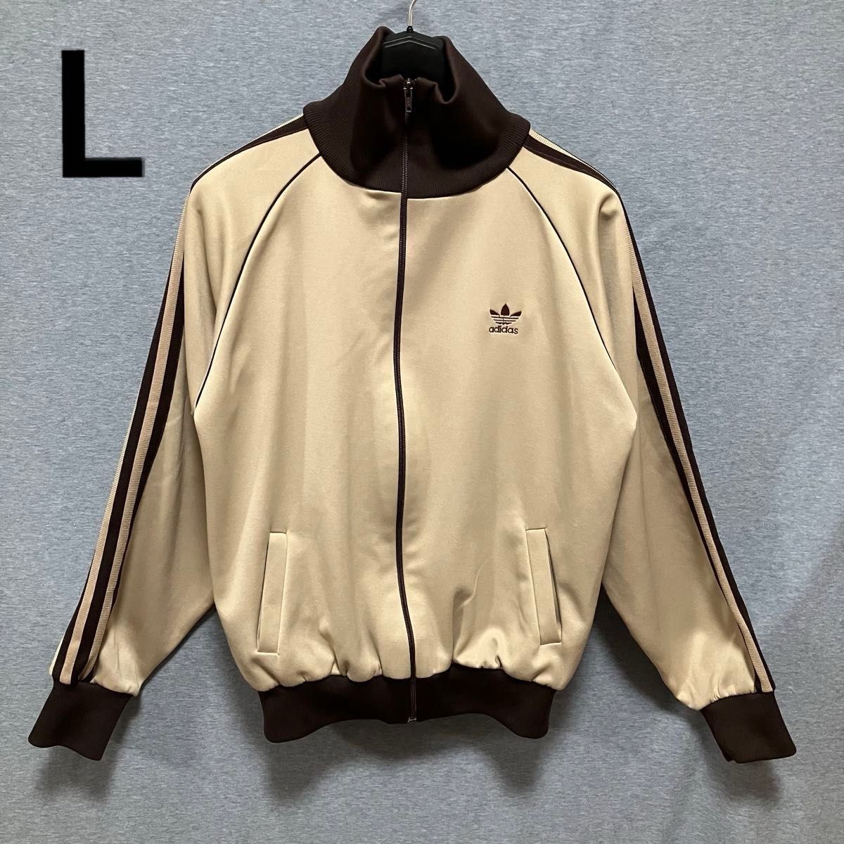80s adidas デサント製 トラックジャケット ブラウン