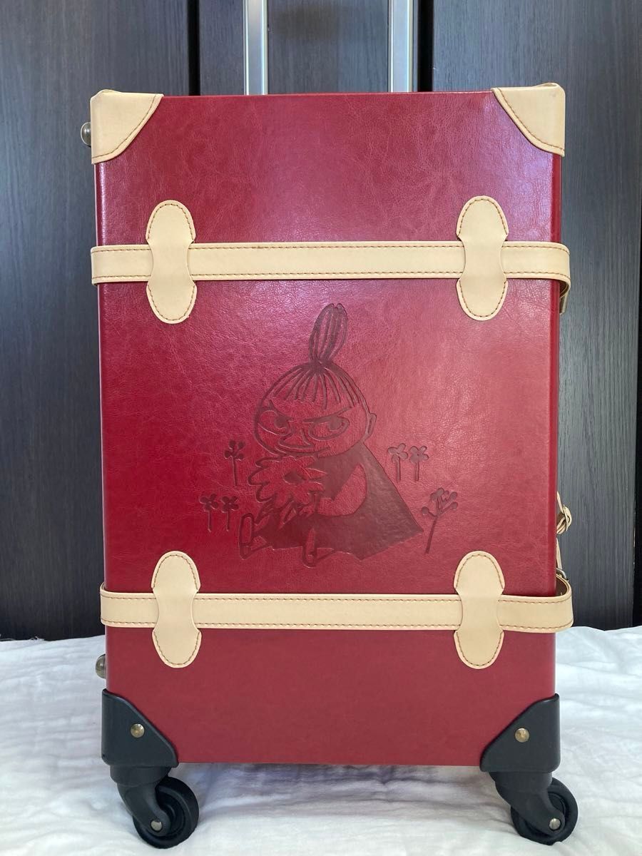 廃盤品】ムーミン MOOMIN キャリーケース MM4-009 レッド 赤 Amazon
