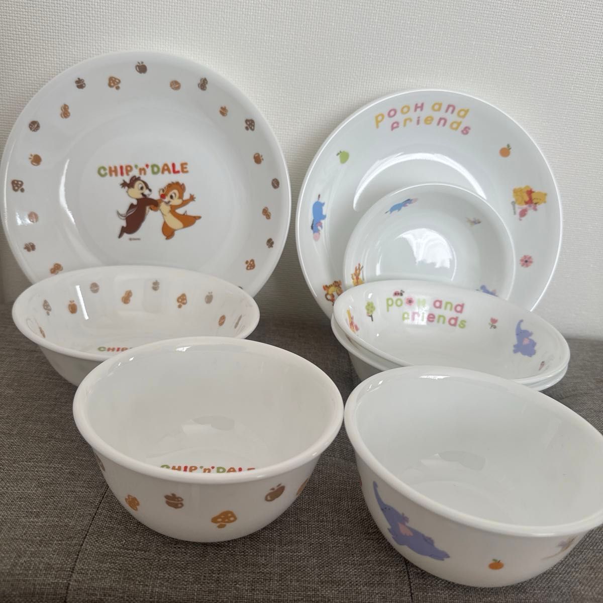 Corelle ディズニーキャラクター 食器セット 21枚 Corelle ディズニー