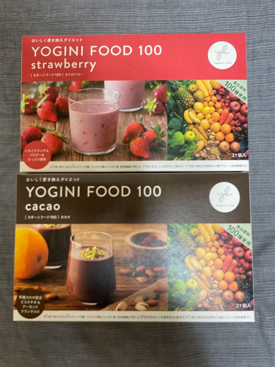 新品未開封】LAVA YOGINI FOOD100 カカオ味 21袋入り 1箱 LAVA ラバ