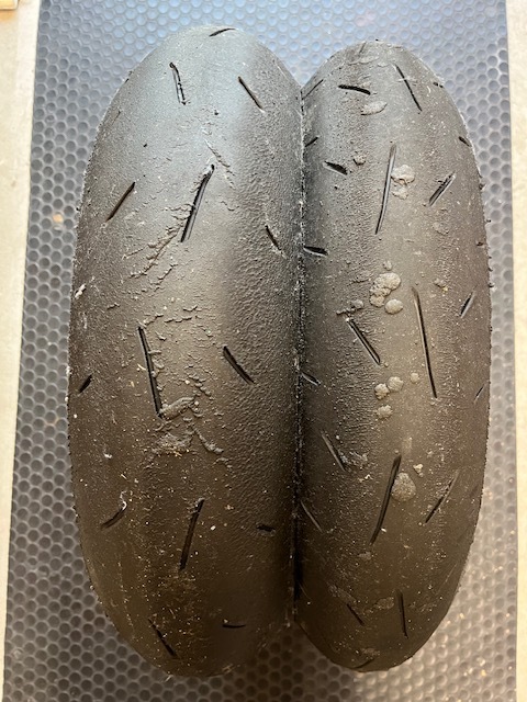 DUNLOP KR410 中古 前後セット 110 140 DUNLOP（ダンロップ） [前後