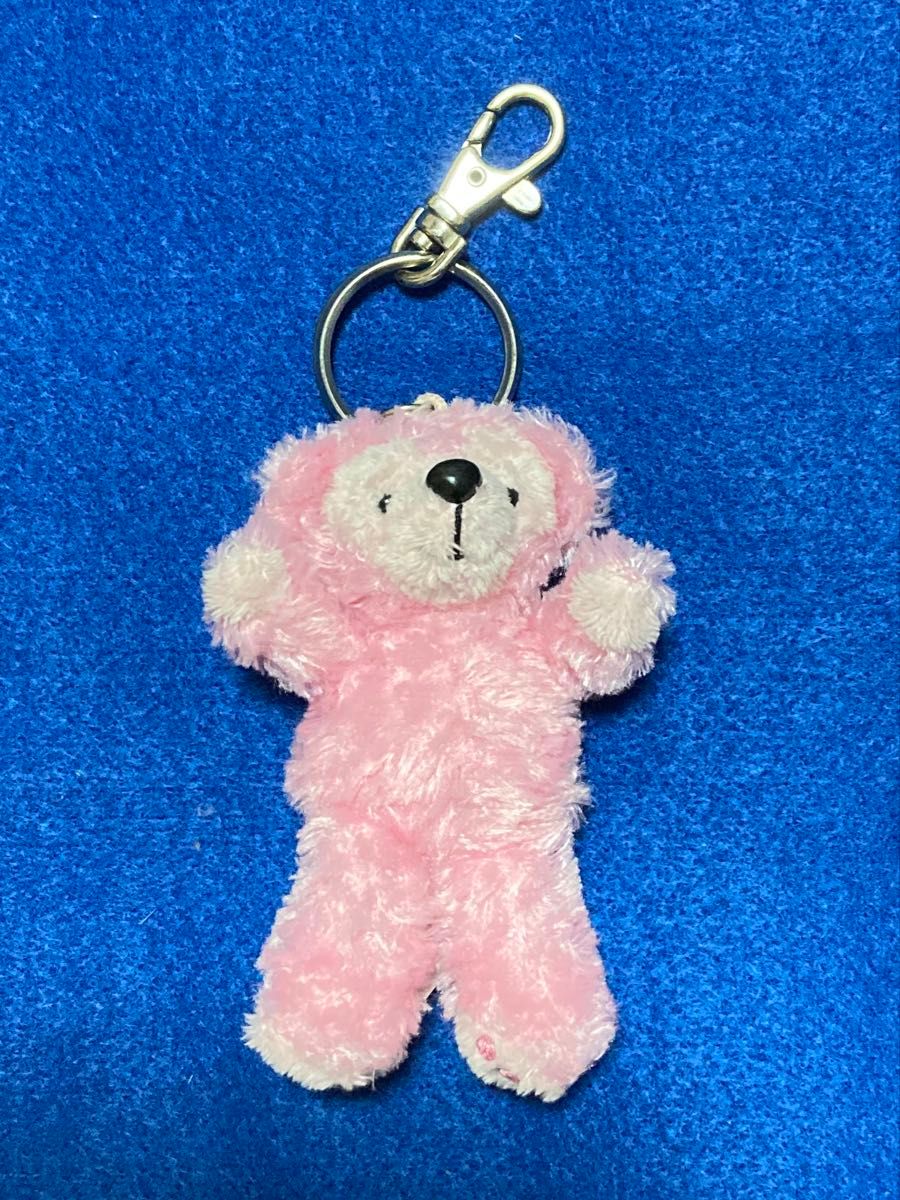 ディズニー Disny WDW ダッフィー キーホルダー ピンク ぬいぐるみ