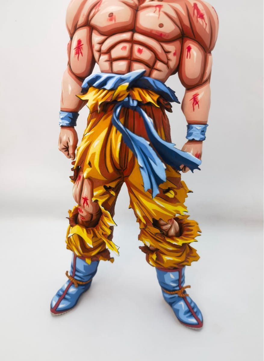 NYC 様専用 ドラゴンボール SMSP孫悟空 改造 2D リペイント フィギュア