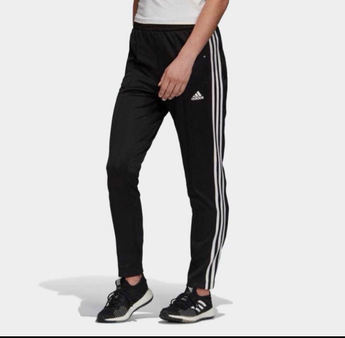 adidas マストハブ スナップパンツ サイドボタン ラインパンツ