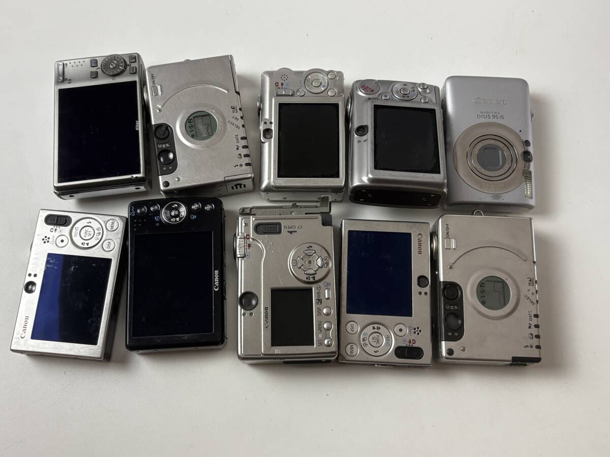 Yahoo!オークション - 10台 ジャンクデジカメ コンパクトデジタルカメ