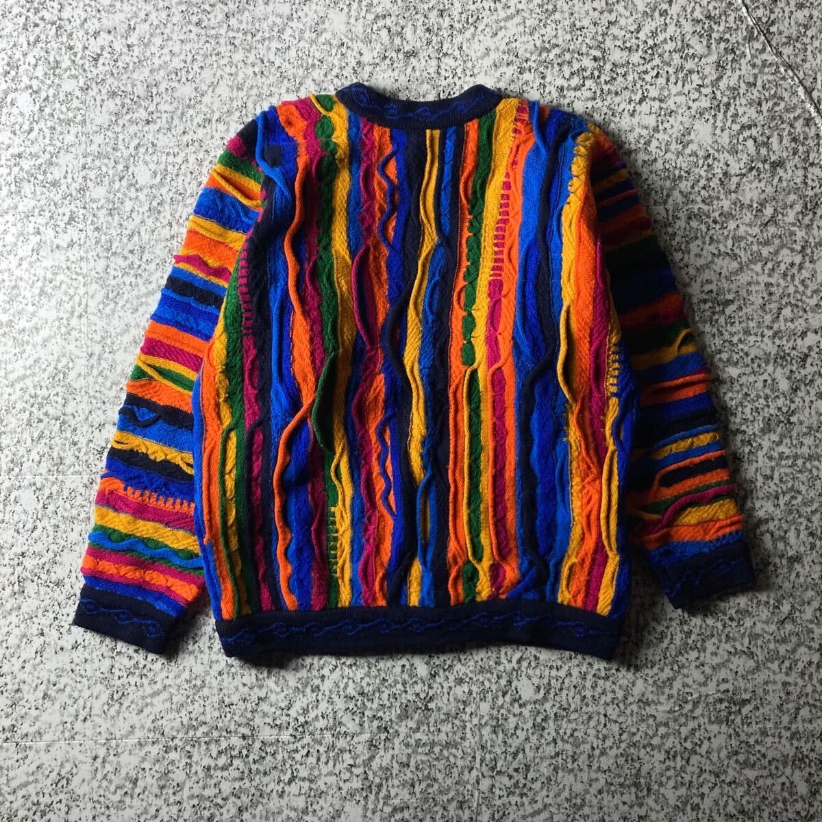 90sオーストラリア製】COOGI 3D立体編み ヴィンテージ ウールニット