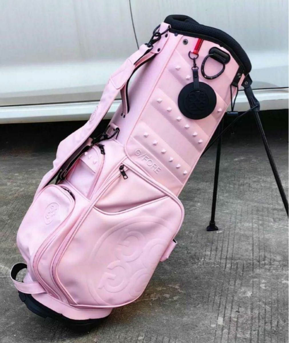 人気！！ジーフォア レディース キャディバッグ ピンク G/FORE G/FORE