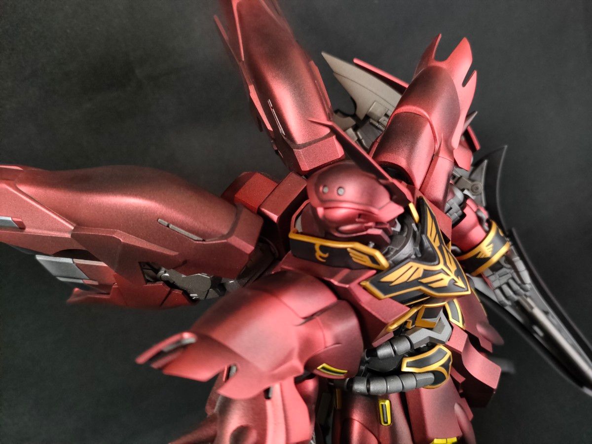 ガンプラ 塗装済完成品 MG 1/100 MSN-06S シナンジュVer Ka｜Yahoo