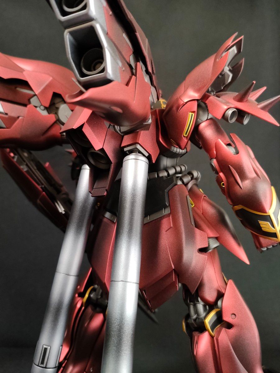 ガンプラ 塗装済完成品 MG 1/100 MSN-06S シナンジュVer Ka｜Yahoo