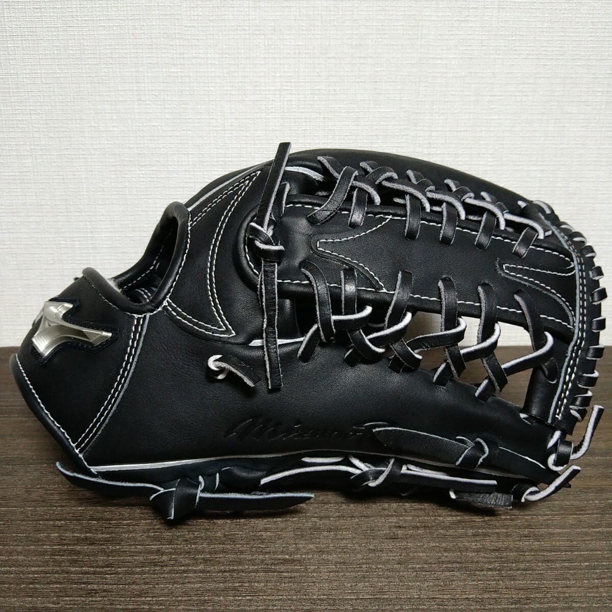 MizunoPro A51 軟式グローブイチローモデル 黒 クリーナー付き