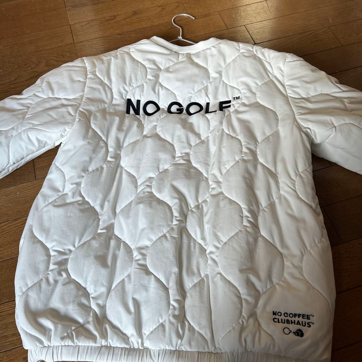 NO COFFEE×CLUBHAUS NO GOLF中綿ピステ キルティング NO COFFEE