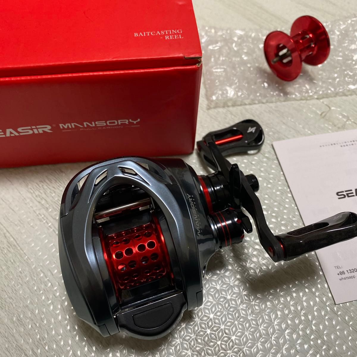 SEASR ベイトリール MANSORY 右巻き SEASIR MANSORY ベイトリール