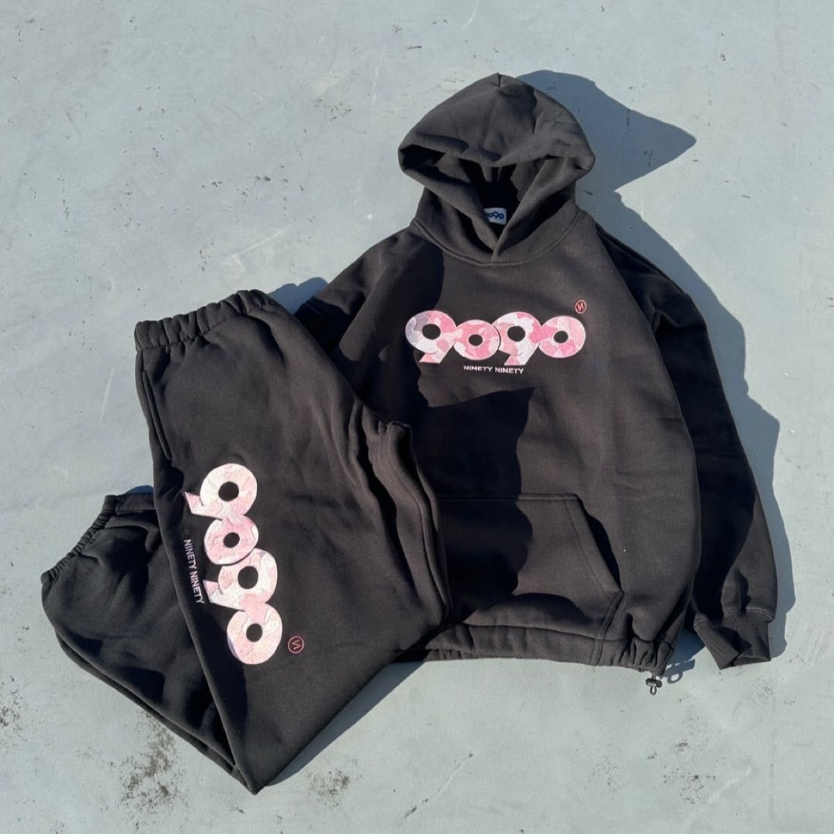 9090 セットアップ Mサイズ Black Pink Camo｜Yahoo!フリマ（旧PayPay