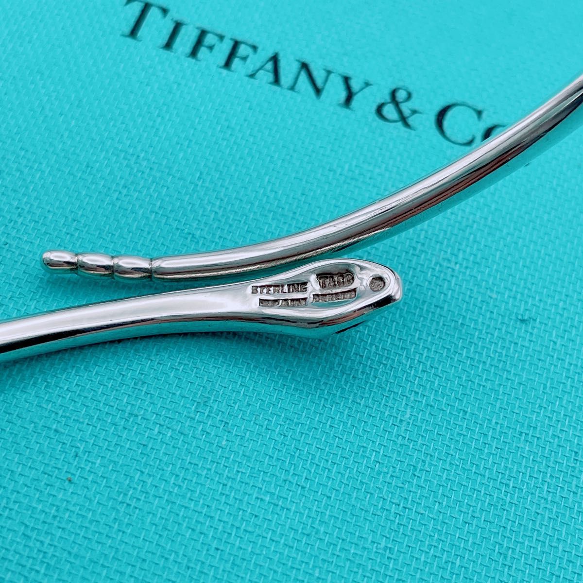 Tiffany & Co バングル スネーク ブレスレット ティファニー シルバー