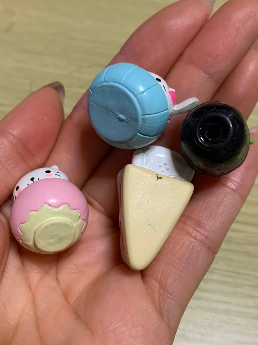 にゃんにゃんにゃんこ フィギュア 当時物 ストラップ 人形 マスコット