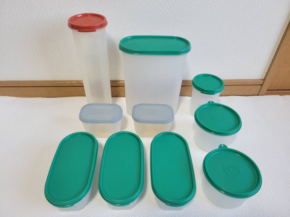 ◇ タッパーウェア MMスターターセット 9点セット ◇オーバル 楕円
