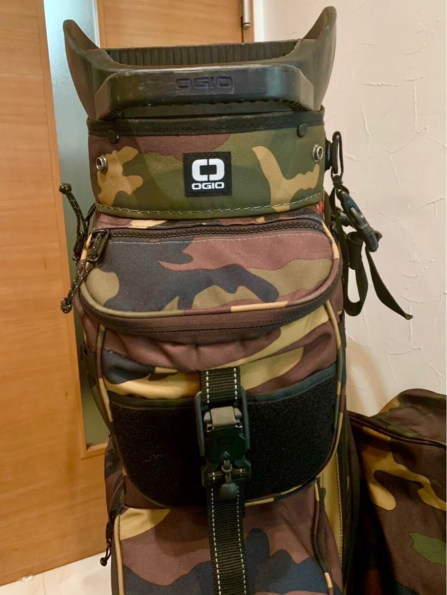 送料無料 希少 完売 良品 オジオ OGIO コンボイ キャディバッグ 迷彩