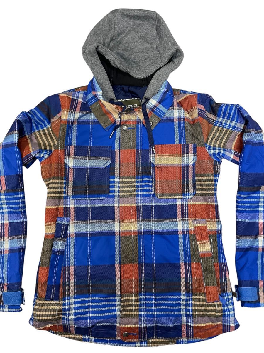 BURTON バートン スノーボードウェア Mサイズ パーカー重ね着風