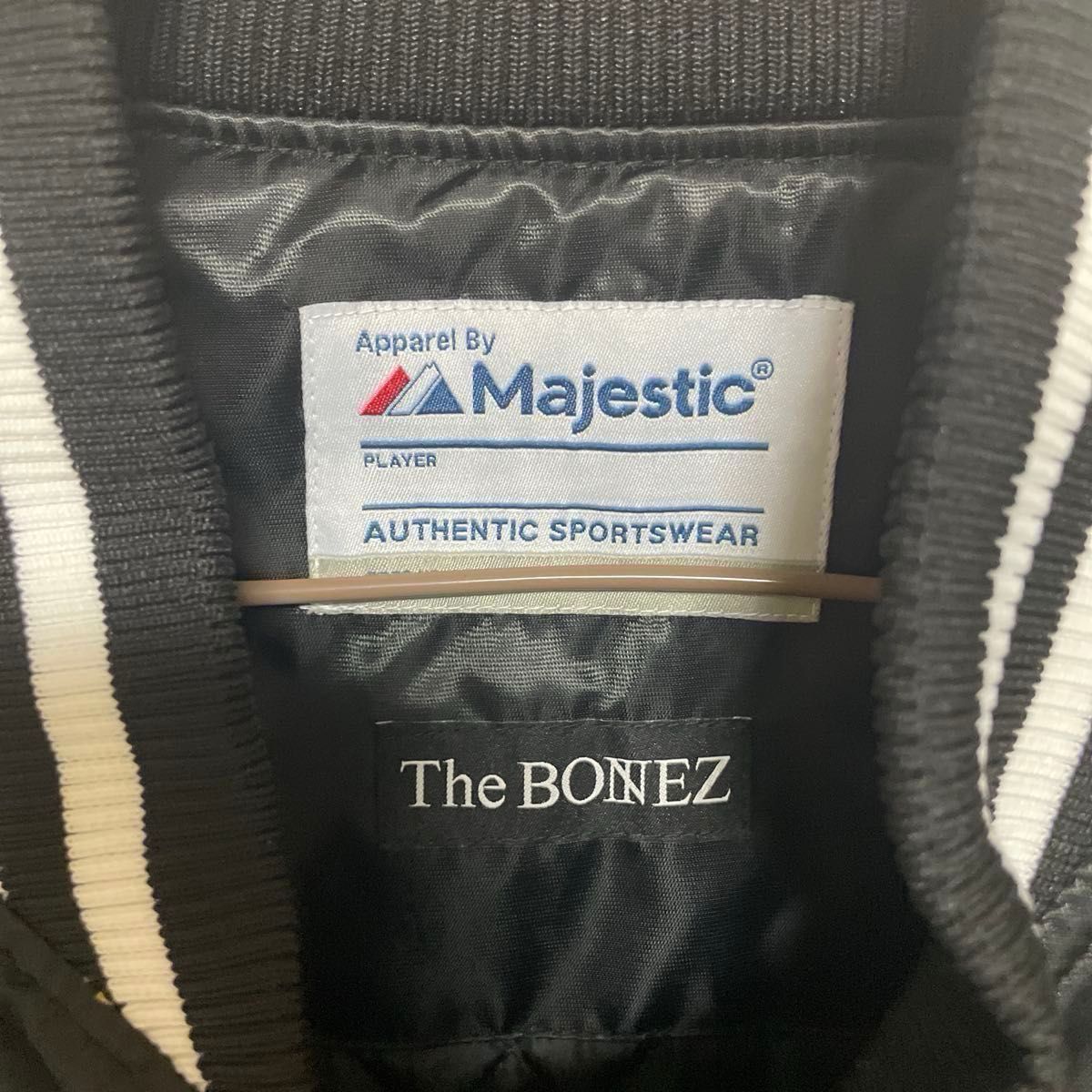 The BONEZ TEAM STADIUM JACKET Majestic コラボ スタジャン｜Yahoo