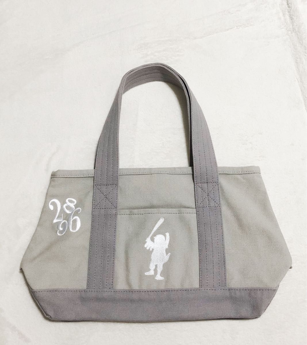 つばくろーれん とーとばっぐ （GRAY×WHITE）Mサイズ つば九郎 東京