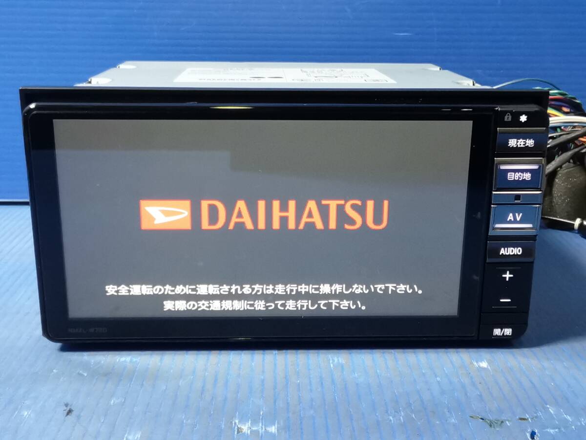 Yahoo!オークション - ダイハツ純正OPナビ アルパイン NMZL-W72D フル