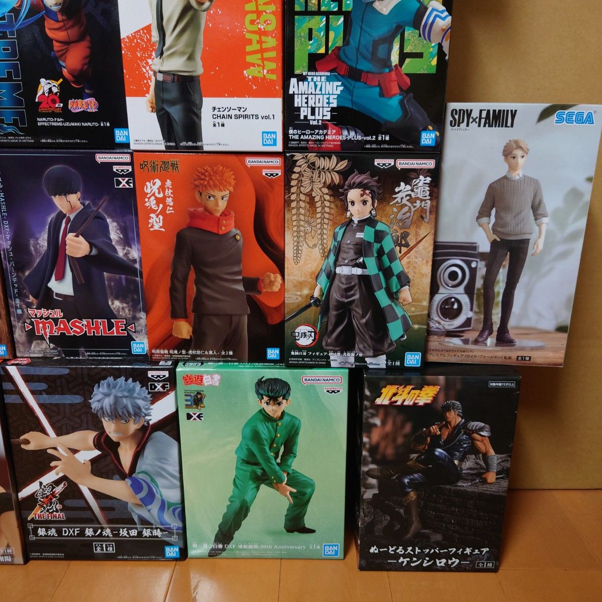 フィギュア ヒロアカ ワンピース ドラゴンボール 鬼滅の刃 DXF