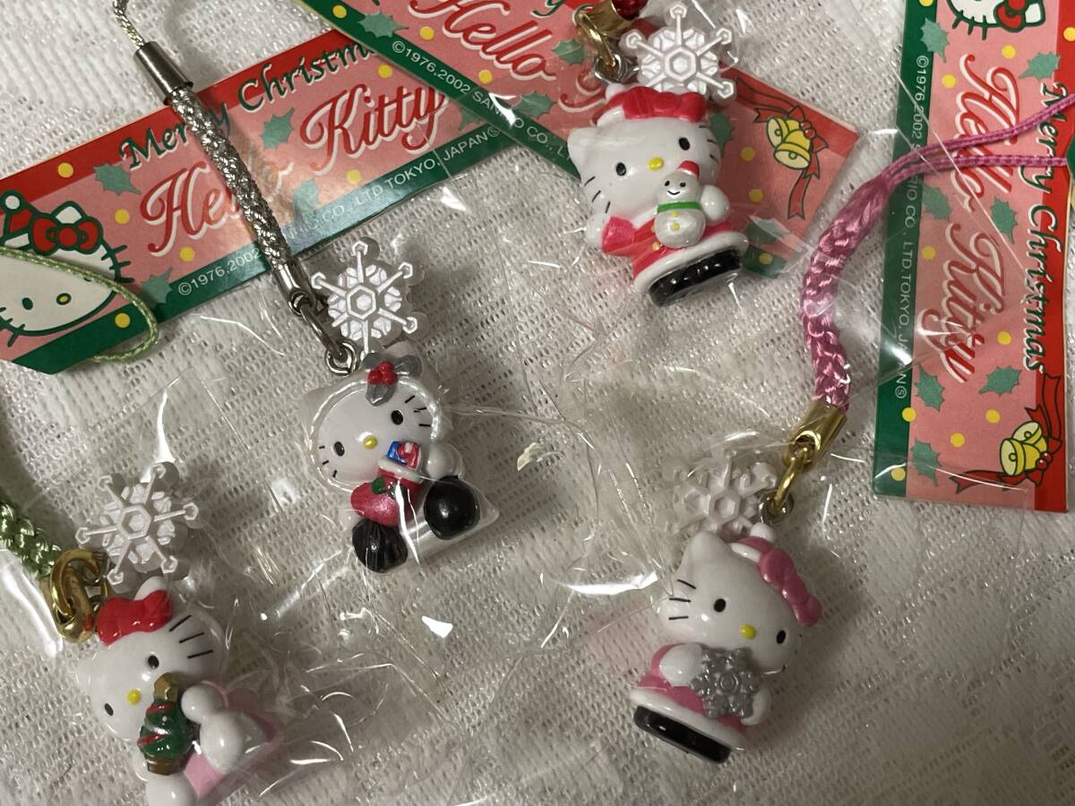 Yahoo!オークション - ハローキティ根付け クリスマス限定キティ 6種類