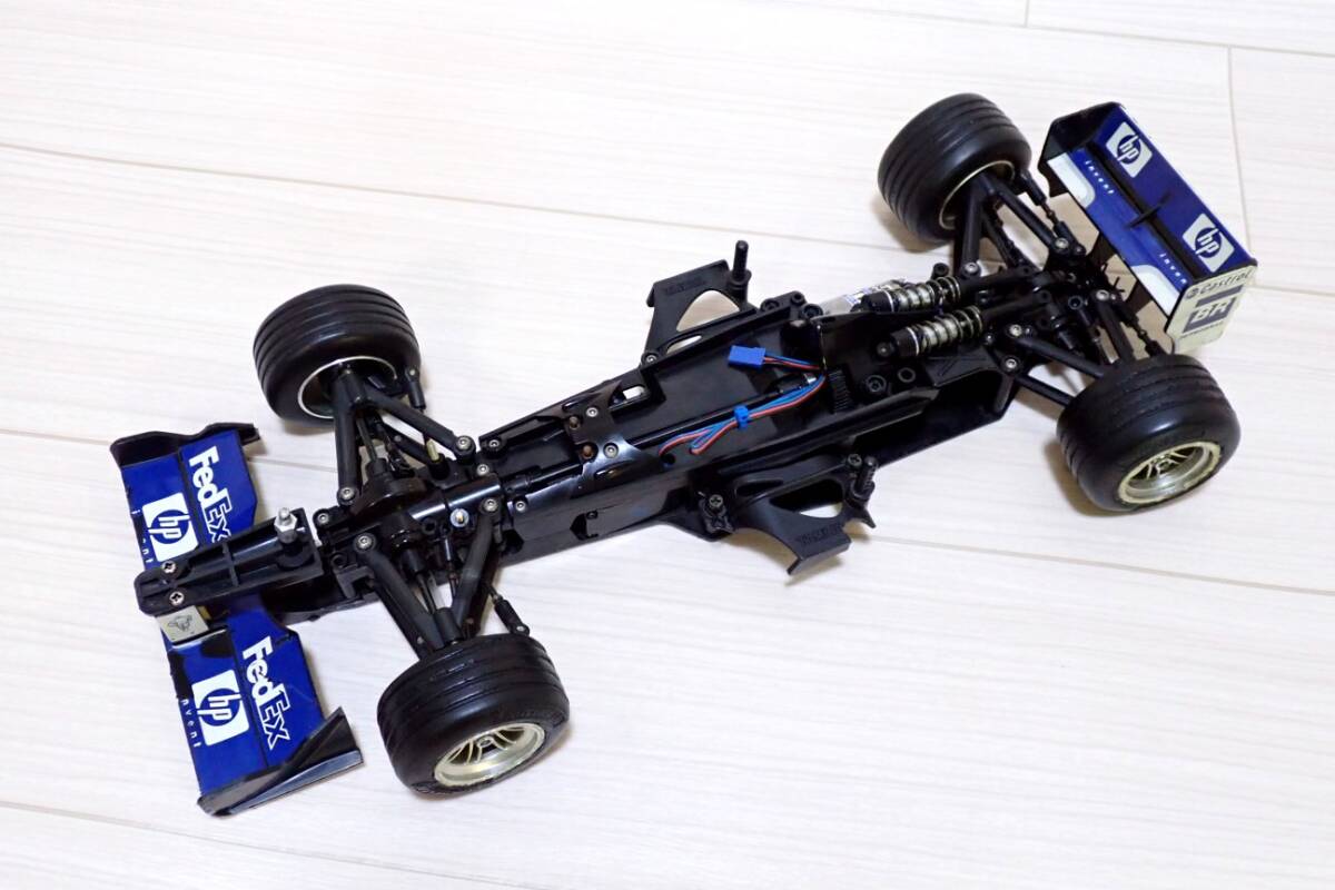 タミヤ F1シャーシ F201 希少ミシュランタイヤ付き タミヤ F1シャーシ