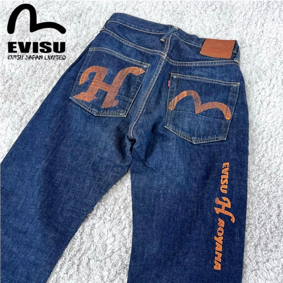激レア】EVISU エヴィス 青山店限定 コラボ カモメ デニム ジーンズ