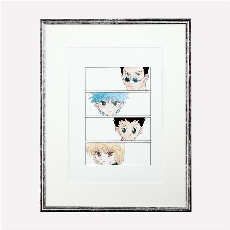 冨樫義博展 HUNTER×HUNTER（ハンターハンター） 額装高精細複製原画