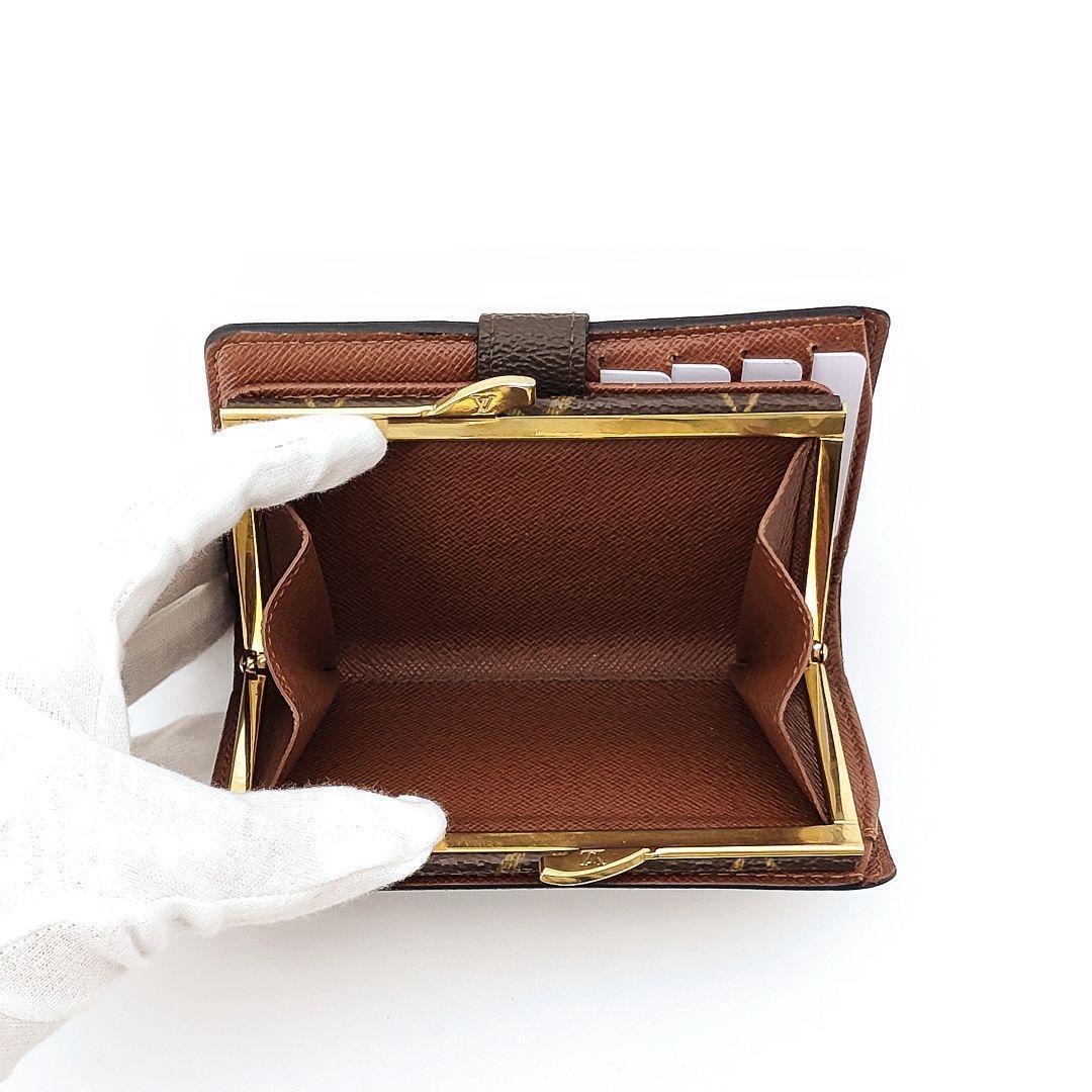 未使用廃盤品ルイヴィトンモノグラムヴィエノワがま口財布｜Yahoo