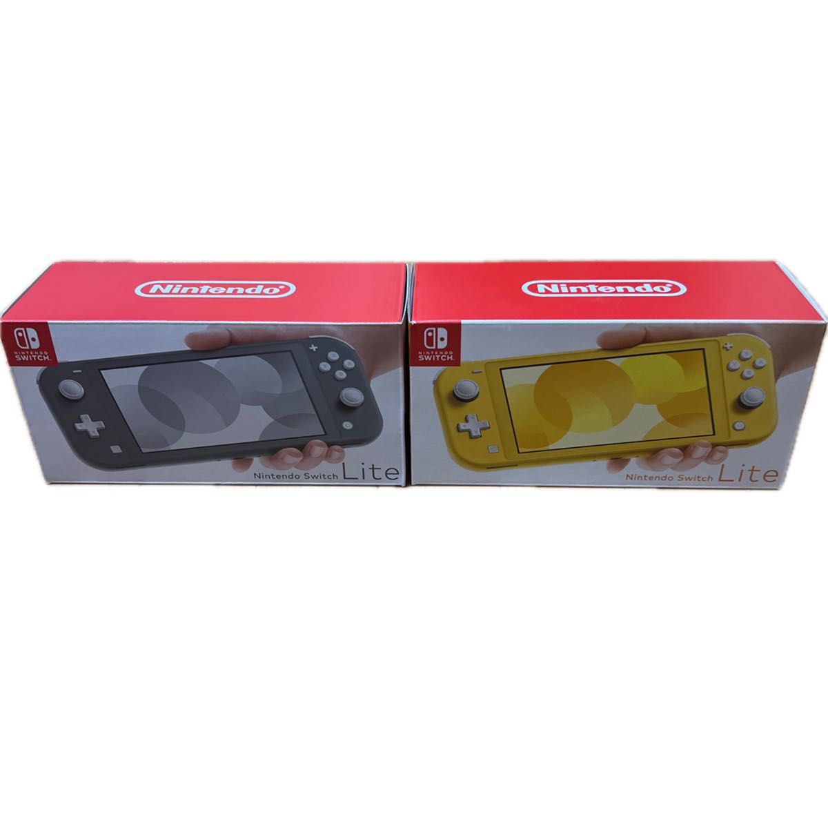 2台セットSwitch 【ジャンク品】switchライト グレー イエロー 2個