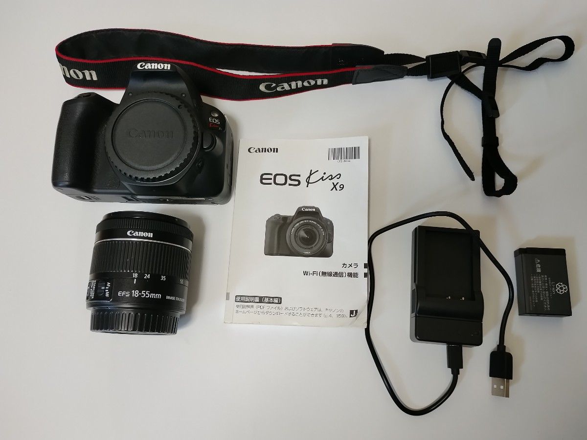箱・説明書付き】Canon EOS kiss x9