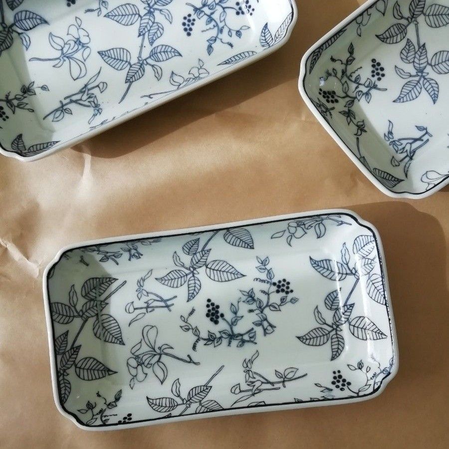 scope artek Lehti 東屋 木瓜角皿 長角3枚セット オマケ スコープ