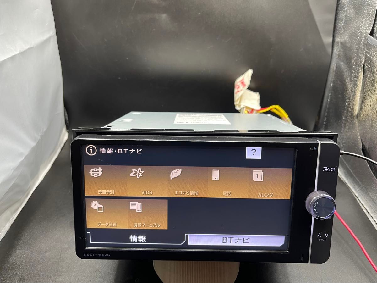 TOYOTA トヨタ NSZT-W62G フルセグTV/DVD/CD/MP3/SD/Bluetooth/｜Yahoo