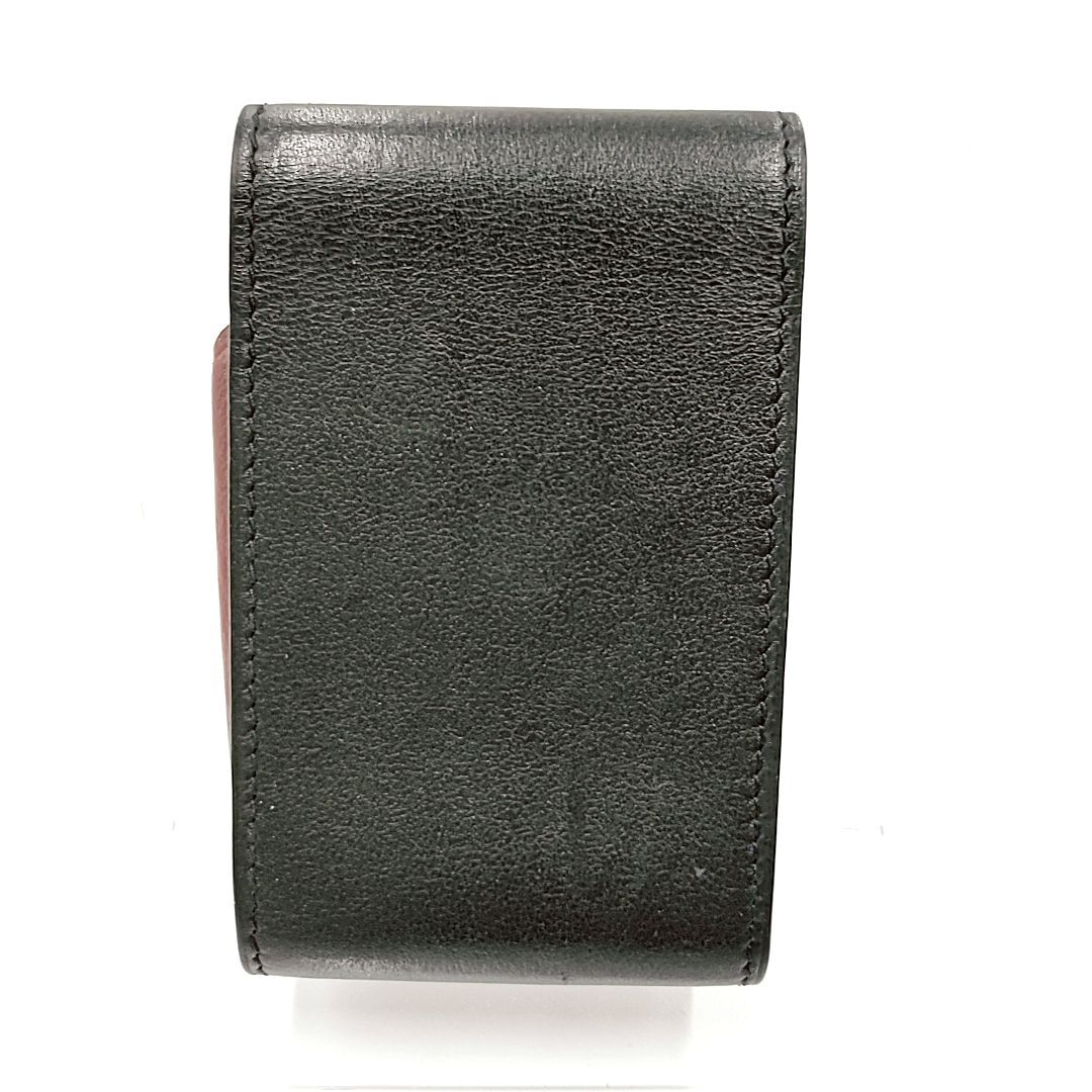 Cartier カルティエ シガレットケース マストライン ブラック×ボルドー