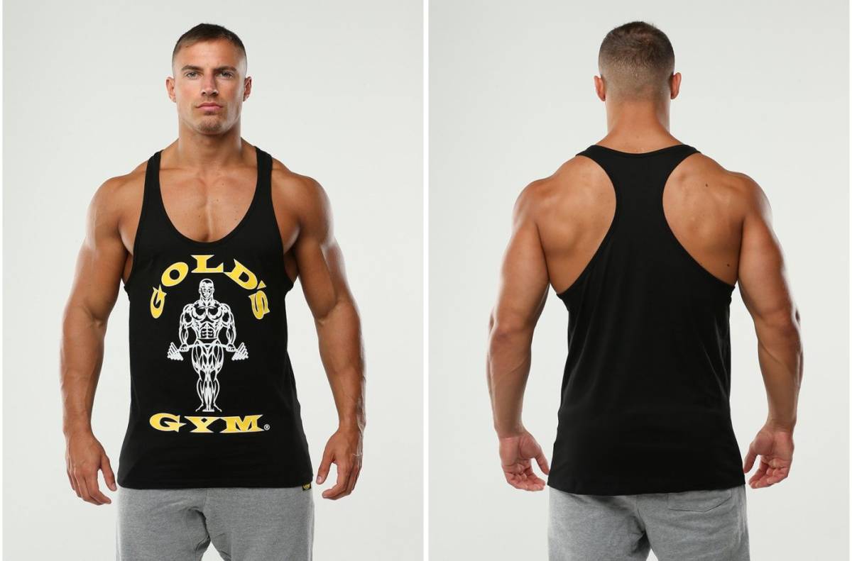 ゴールドジム リンガータンクトップ グリーン 緑 鈴木雅 gold's gym