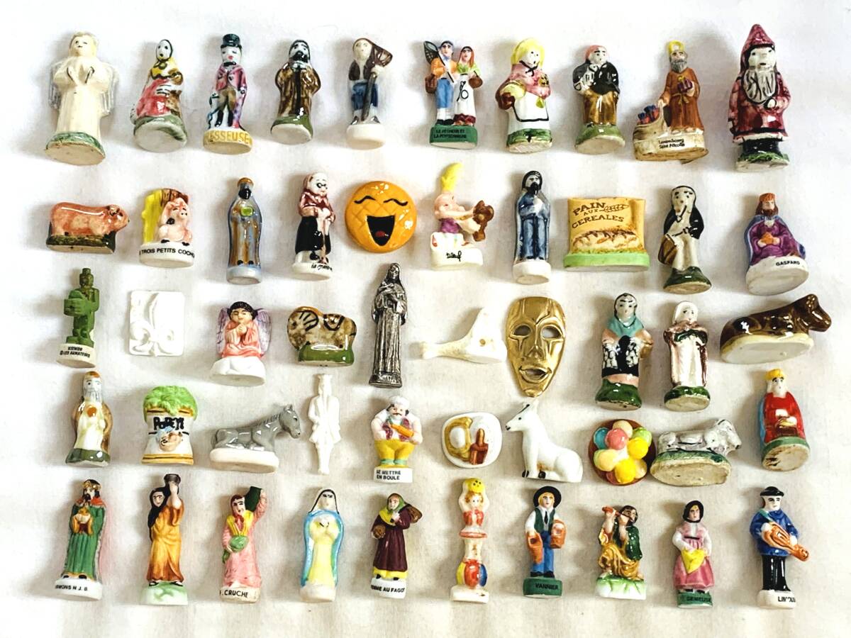 フランスブロカント購入 フェーブ フェーヴ 50個セット③ フェーブ
