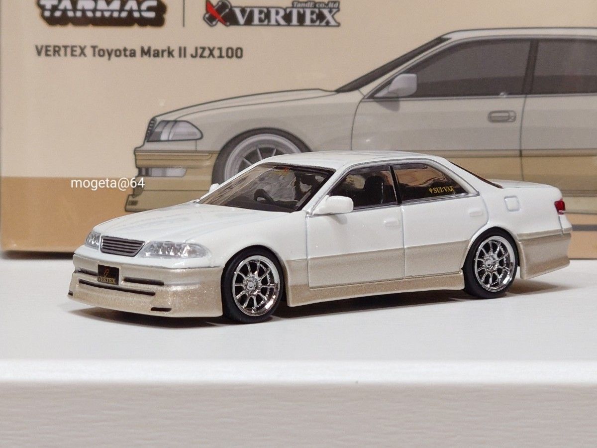 Tarmac Works 1/64 VERTEX トヨタ JZX100 マークⅡ 2台セット