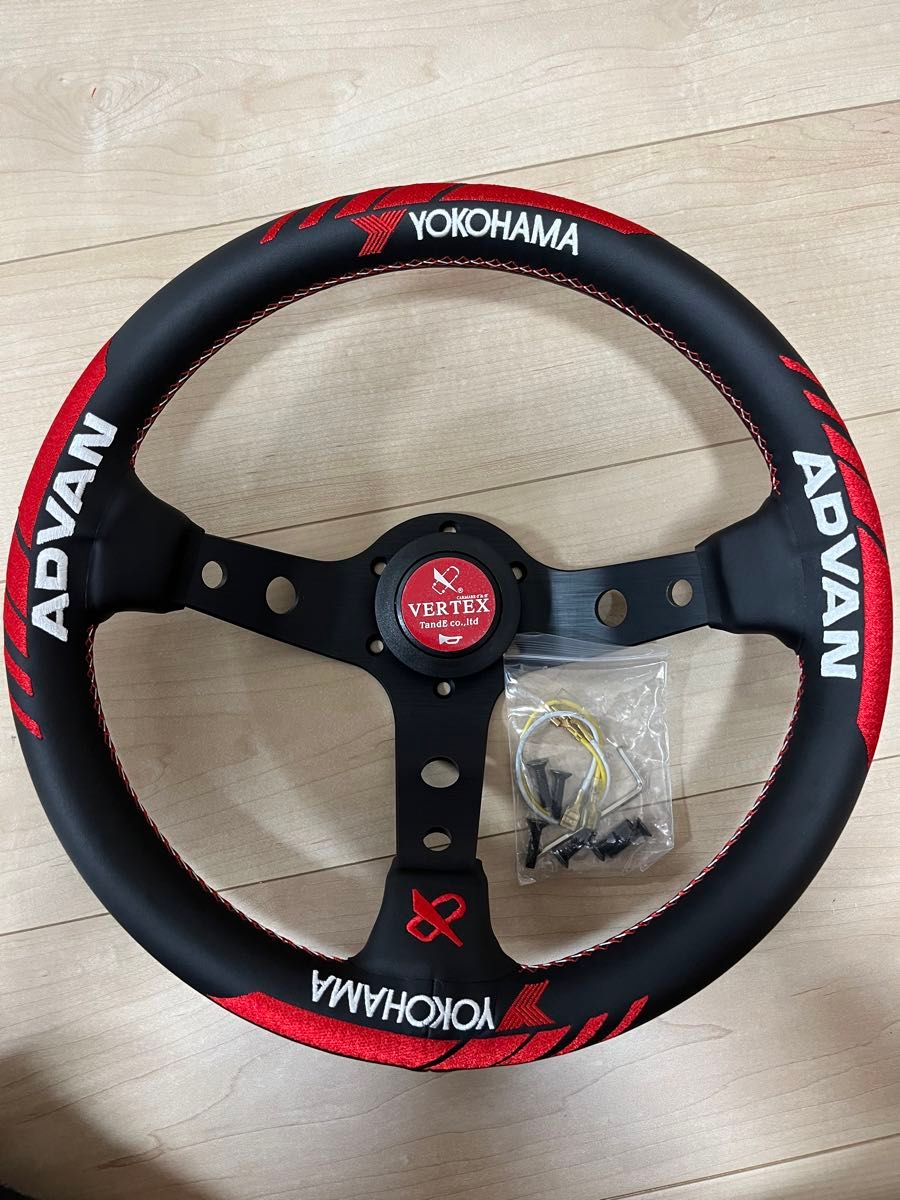 YOKOHAMAアドバンADVANステアリングVERTEXディープコーンヨコハマ