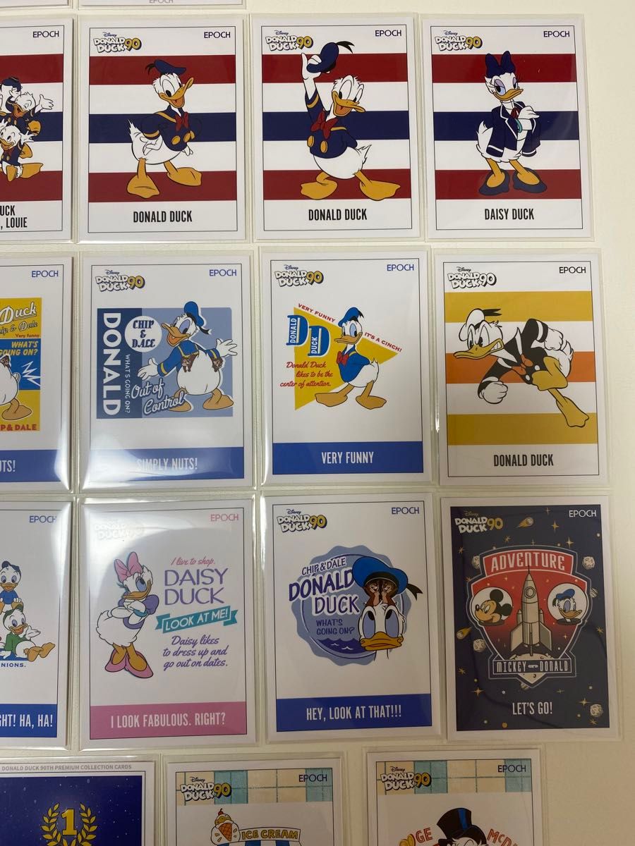 EPOCH エポック ドナルドダック90周年プレミアムコレクションカード