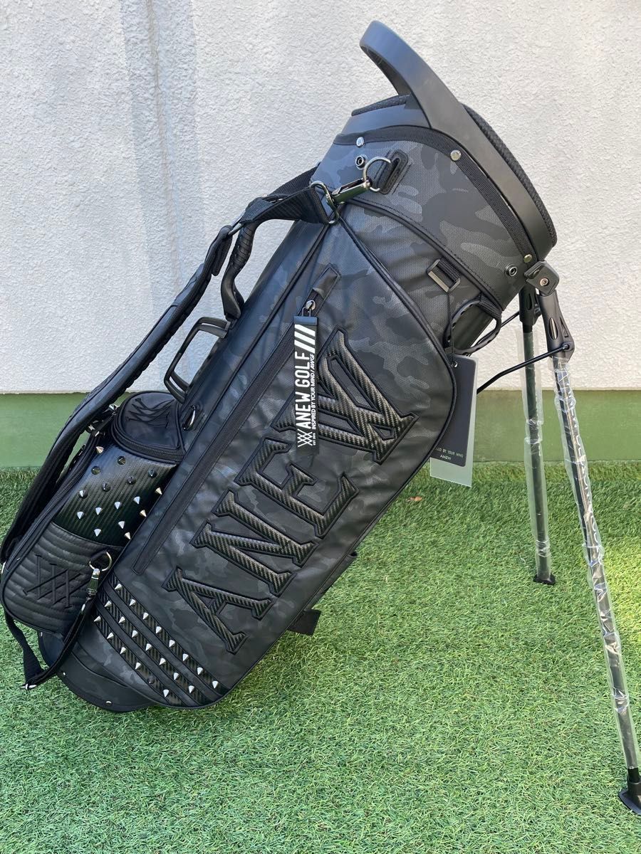 ANEW GOLF カモフラージュ柄 ゴルフバッグ・スタンド式キャディバッグ
