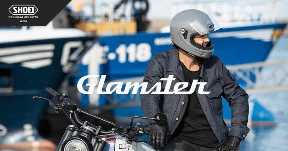 L】新品未使用 SHOEI Glamster ショウエイ グラムスター バサルト