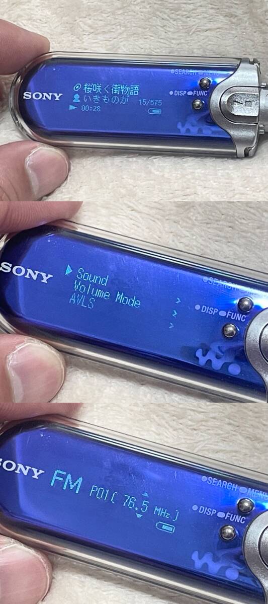 即決 SONY スティック型ウォークマン NW-A607 バイオレット｜Yahoo